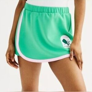 Barbie Women's Green Pickleball Athletic Skort Skiet Tennis Mini